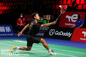 Anthony Sinisuka Ginting. (Badminton Photo/Yves Lacroix)