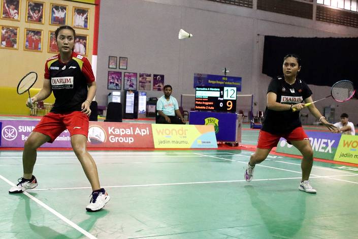 Bernadine Anindya Wardana/Nahya Muhyifa (Djarum Badminton/Edward Luhukay) Bernadine Anindya Wardana/Nahya Muhyifa (Djarum Badminton/Edward Luhukay)