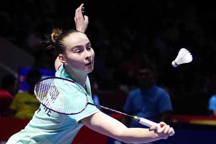 Polina Buhrova (Djarum Badminton/Edward Luhukay) Polina Buhrova (Djarum Badminton/Edward Luhukay)