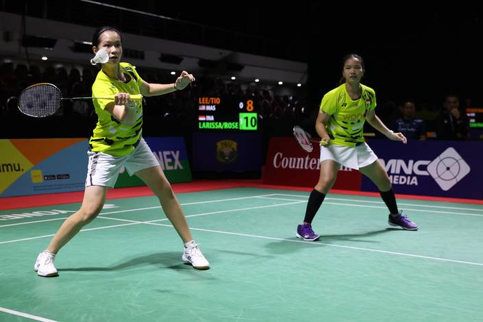 Kelly Larissa/Rachel Allessya Rose (Humas PP PBSI) Kelly Larissa/Rachel Allessya Rose (Humas PP PBSI)