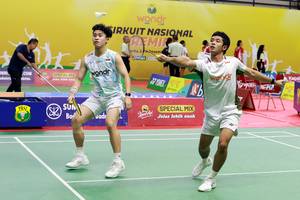 Adrian Pratama/Verrell Yustin Mulia (Humas PP PBSI) Adrian Pratama/Verrell Yustin Mulia (Humas PP PBSI)