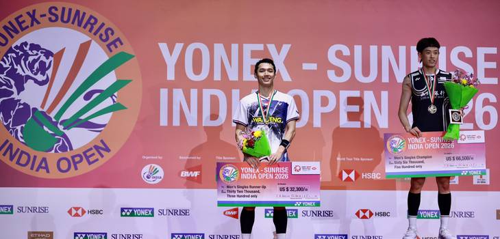 Jonatan Christie & Lin Chun-Yi (Humas PP PBSI)