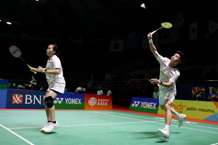 Verrell Yustin Mulia/Priskila Venus Elsadai (Humas PP PBSI) Verrell Yustin Mulia/Priskila Venus Elsadai (Humas PP PBSI)