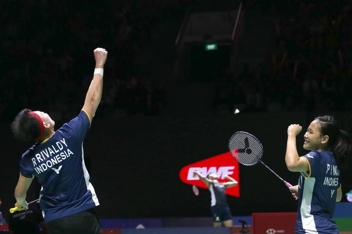 Rinov Rivaldy/Pitha Haningtyas Mentari (Humas PP PBSI) Rinov Rivaldy/Pitha Haningtyas Mentari (Humas PP PBSI)