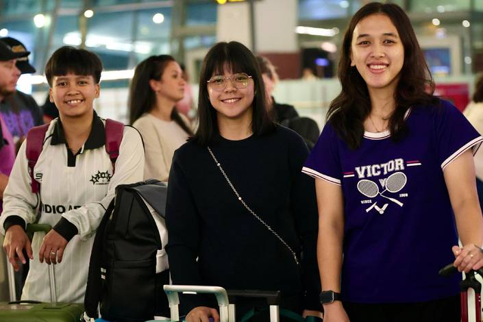 Meilysa Trias Puspitasari, Felisha Alberta Nathaniel Pasaribu, & Febriana Dwipuji Kusuma (Humas PP PBSI)