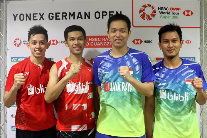 Fajar Alfian/Muhammad Rian Ardianto dan Hendra Setiawan/Mohammad Ahsan