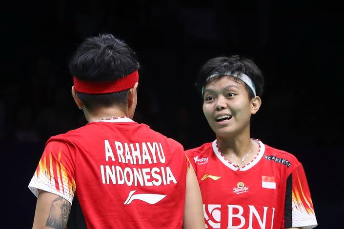 Apriyani Rahayu/Siti Fadia Silva Ramadhanti (Humas PP PBSI) Apriyani Rahayu/Siti Fadia Silva Ramadhanti (Humas PP PBSI)