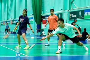 Felisha Alberta Nathaniel Pasaribu, Jafar Hidayatullah, & Amri Syahnawi (Humas PP PBSI) Felisha Alberta Nathaniel Pasaribu, Jafar Hidayatullah, & Amri Syahnawi (Humas PP PBSI)