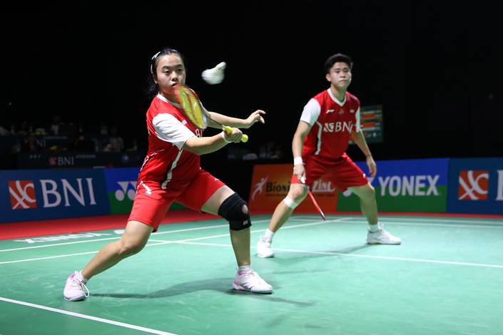 Verrell Yustin Mulia/Priskila Venus Elsadai (Humas PP PBSI) Verrell Yustin Mulia/Priskila Venus Elsadai (Humas PP PBSI)