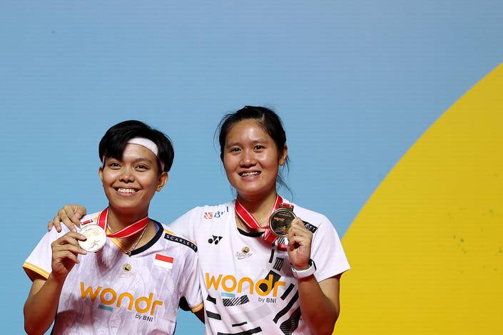 Siti Fadia Silva Ramadhanti & Lanny Tria Mayasari (Humas PP PBSI) Siti Fadia Silva Ramadhanti & Lanny Tria Mayasari (Humas PP PBSI)