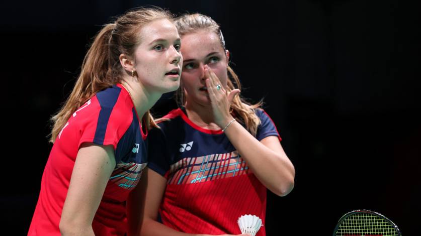 Amalie Schulz/Christine Busch (Denmark). Amalie Schulz/Christine Busch (Denmark).