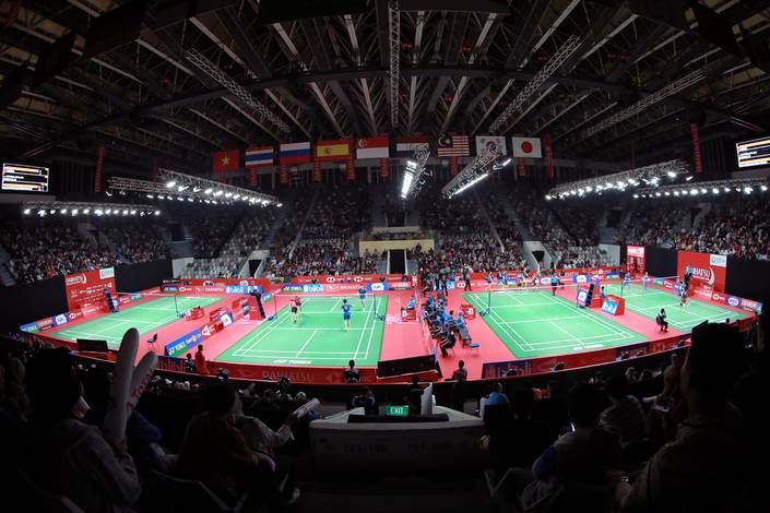 Ajang turnamen Indonesia Masters 2019 (Humas PP PBSI) Ajang turnamen Indonesia Masters 2019 (Humas PP PBSI)