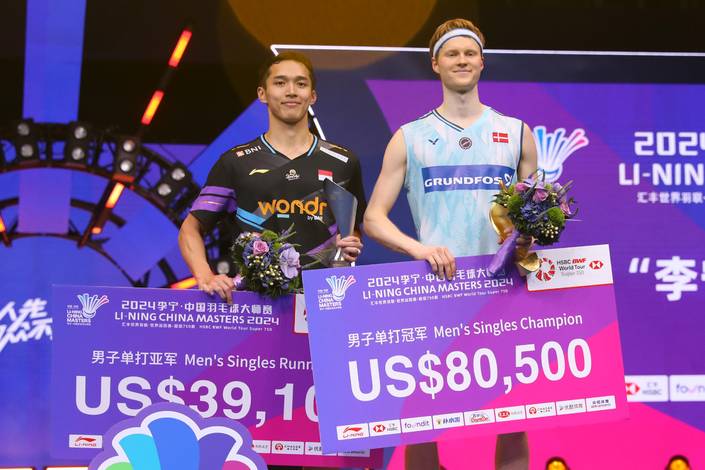Jonatan Christie & Anders Antonsen (Humas PP PBSI) Jonatan Christie & Anders Antonsen (Humas PP PBSI)