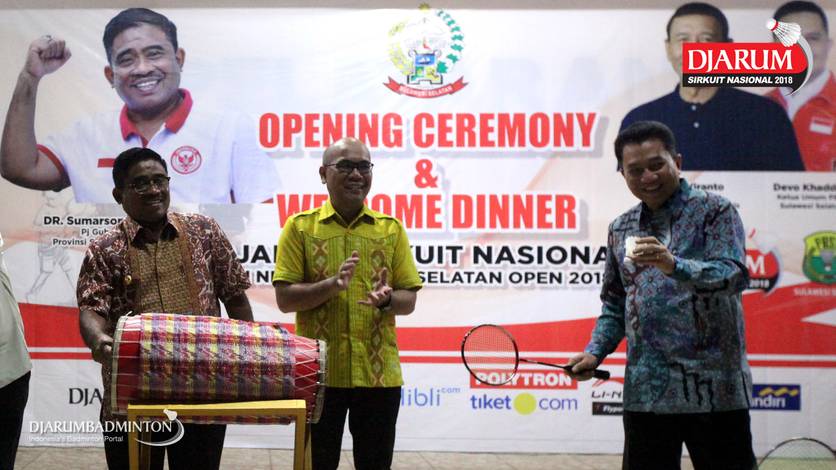 PJ Gubernur Sulawesi Selatan, Dr. Sumarsono (kiri) dan Sekjen PP PBSI, Ahmad Budiarto (kanan) PJ Gubernur Sulawesi Selatan, Dr. Sumarsono (kiri) dan Sekjen PP PBSI, Ahmad Budiarto (kanan)