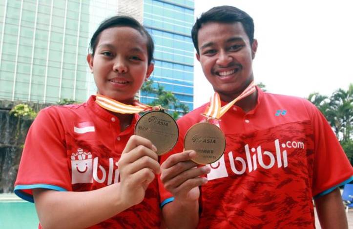 Rehan Naufal Kusharjanto/Siti Fadia Silva Ramadhanti. (Foto: PB Djarum)