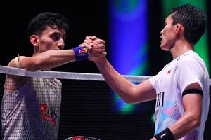 Lakshya Sen & Jonatan Christie (Humas PP PBSI)
