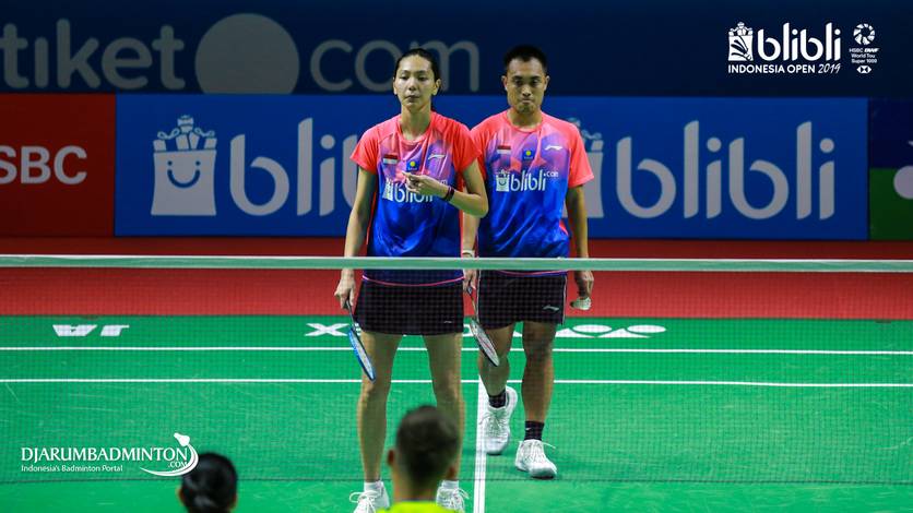 Hafiz Faizal/Gloria Emanuelle Widjaja (Indonesia) saat tampil di ajang Blibli Indonesia Open 2019 BWF World Tour Super 1000. Hafiz Faizal/Gloria Emanuelle Widjaja (Indonesia) saat tampil di ajang Blibli Indonesia Open 2019 BWF World Tour Super 1000.