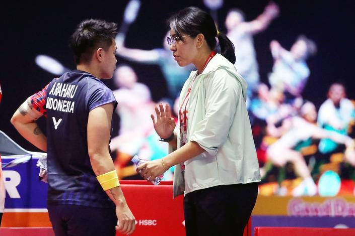Apriyani Rahayu & Nitya Krishinda Maheswari (Djarum Badminton/Edward Luhukay) Apriyani Rahayu & Nitya Krishinda Maheswari (Djarum Badminton/Edward Luhukay)