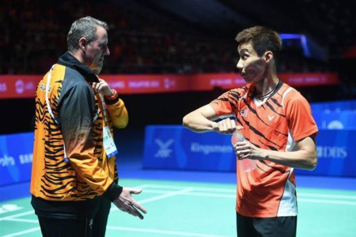 Lee Chong Wei dan Morten Frost