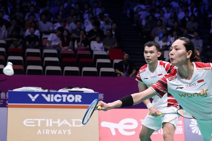 Rinov Rivaldy/Gloria Emanuelle Widjaja (Humas PP PBSI) Rinov Rivaldy/Gloria Emanuelle Widjaja (Humas PP PBSI)