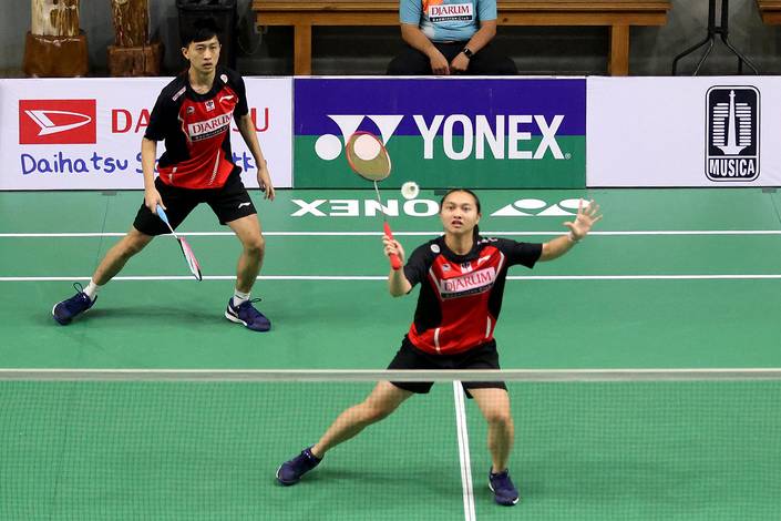 Calvin Kennedy Chendrawinata/Evelyn Aquina Sucipto (Dok. Daihatsu Yonex-Sunrise Candra Wijaya) Calvin Kennedy Chendrawinata/Evelyn Aquina Sucipto (Dok. Daihatsu Yonex-Sunrise Candra Wijaya)