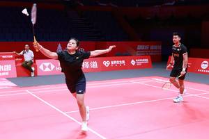 Jafar Hidayatullah/Felisha Alberta Nathaniel Pasaribu (Humas PP PBSI)