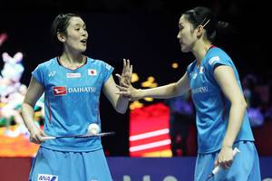 Rin Iwanaga/Kie Nakanishi (Djarum Badminton/Edward Luhukay)