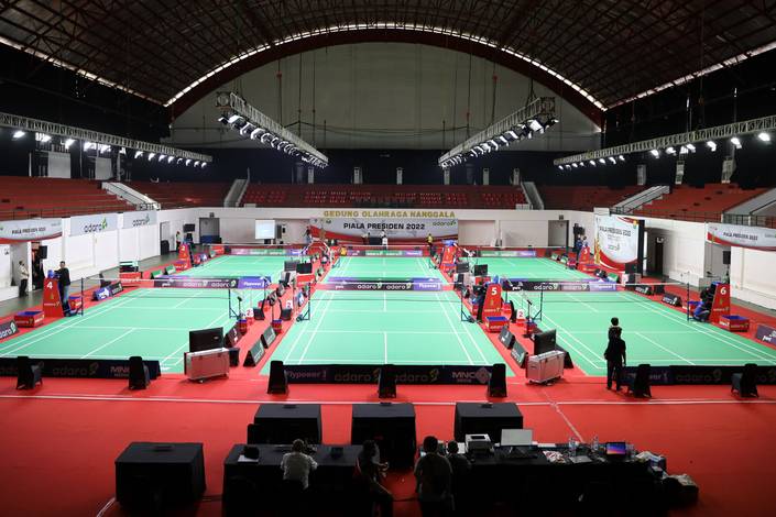 GOR Nanggala (Humas PP PBSI) GOR Nanggala (Humas PP PBSI)