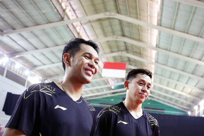 Fajar Alfian/Muhammad Rian Ardianto (Djarum Badminton/Edward Luhukay) Fajar Alfian/Muhammad Rian Ardianto (Djarum Badminton/Edward Luhukay)