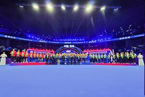 Podium beregu putri Badminton Asia Team Championships 2026 (Humas PP PBSI)