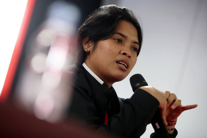Gregoria Mariska Tunjung (Djarum Badminton/Edward Luhukay) Gregoria Mariska Tunjung (Djarum Badminton/Edward Luhukay)