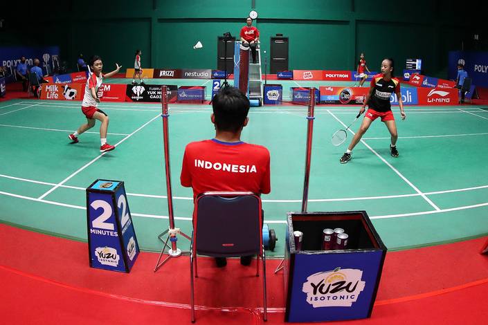 Erni Rusliana & Bethary Dinda Annisa (Djarum Badminton) Erni Rusliana & Bethary Dinda Annisa (Djarum Badminton)