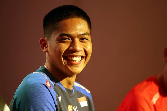 Moh. Zaki Ubaidillah (Djarum Badminton/Edward Luhukay) Moh. Zaki Ubaidillah (Djarum Badminton/Edward Luhukay)
