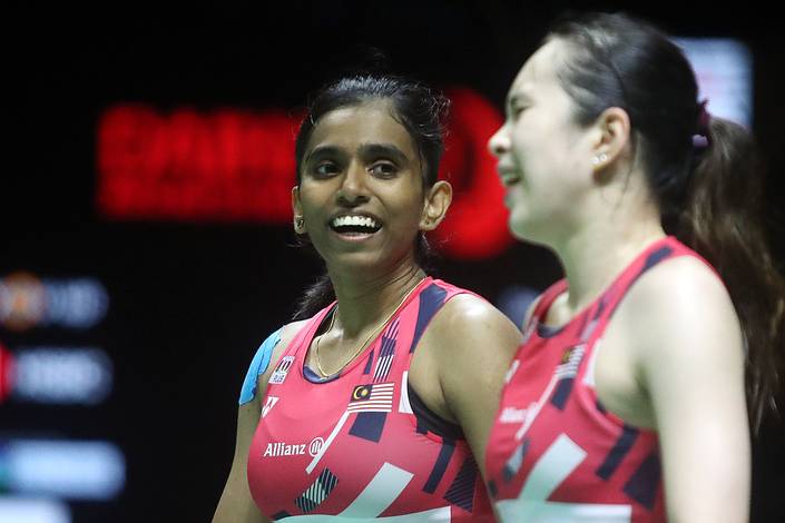 Pearly Tan/Thinaah Muralitharan (Djarum Badminton/Edward Luhukay) Pearly Tan/Thinaah Muralitharan (Djarum Badminton/Edward Luhukay)