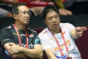 Thomas Indratjaja & Antonius Budi Ariantho (Djarum Badminton/Edward Luhukay)