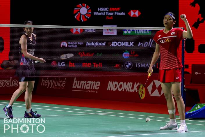Pornpawee Chochuwong & An Seyoung (Badminton Photo/Raphael Sachetat) Pornpawee Chochuwong & An Seyoung (Badminton Photo/Raphael Sachetat)