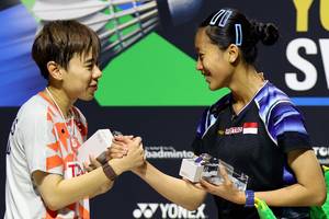 Supanida Katethong & Putri Kusuma Wardani (Humas PP PBSI) Supanida Katethong & Putri Kusuma Wardani (Humas PP PBSI)