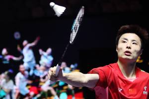 Shi Yu Qi (Djarum Badminton/Edward Luhukay) Shi Yu Qi (Djarum Badminton/Edward Luhukay)