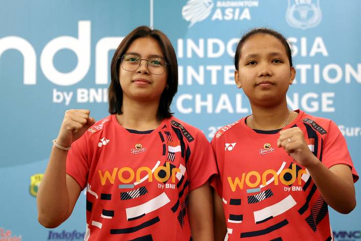 Isyana Syahira Meida/Rinjani Kwinara Nastine (Humas PP PBSI) Isyana Syahira Meida/Rinjani Kwinara Nastine (Humas PP PBSI)