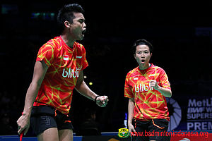 Tontowi Ahmad/Liliyana Natsir