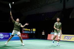 Jafar Hidayatullah/Felisha Alberta Nathaniel Pasaribu (Humas PP PBSI) Jafar Hidayatullah/Felisha Alberta Nathaniel Pasaribu (Humas PP PBSI)