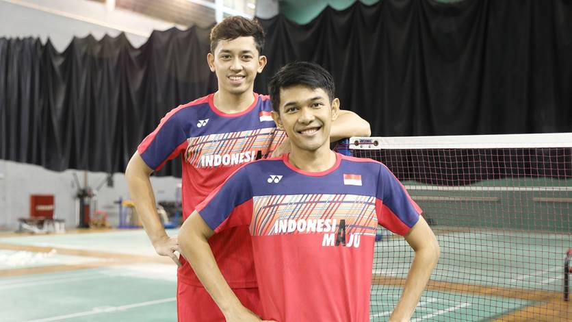 Ganda putra Indonesia nomor tujuh dunia, Fajar Alfian/Muhammad Rian Ardianto. (Foto: PP PBSI) Ganda putra Indonesia nomor tujuh dunia, Fajar Alfian/Muhammad Rian Ardianto. (Foto: PP PBSI)