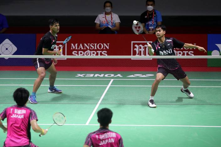 Muhammad Rayhan Nur Fadillah & Rahmat Hidayat (Djarum Badminton) Muhammad Rayhan Nur Fadillah & Rahmat Hidayat (Djarum Badminton)