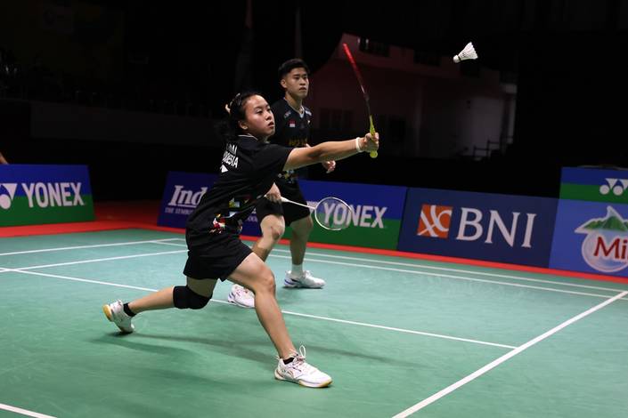 Verrell Yustin Mulia/Priskila Venus Elsadai (Humas PP PBSI) Verrell Yustin Mulia/Priskila Venus Elsadai (Humas PP PBSI)