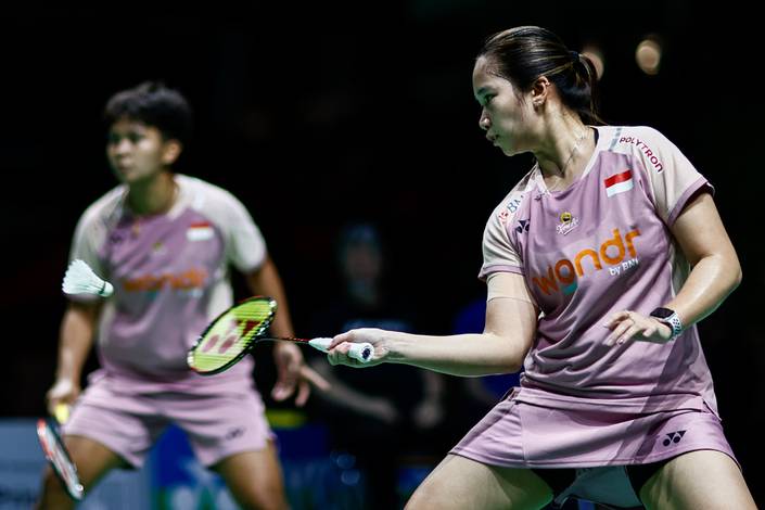 Rachel Allessya Rose/Meilysa Trias Puspitasari (PBSI/Badmintonphoto/Yang Shaochen)