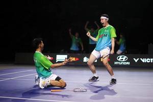 Sabar Karyaman Gutama/Seo Seung Jae (Djarum Badminton)