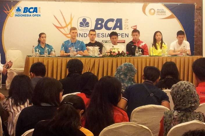 Press Conference BCA Indonesia Open 2014 Press Conference BCA Indonesia Open 2014
