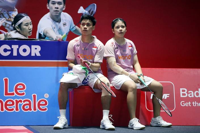 Jafar Hidayatullah/Felisha Alberta Nathaniel Pasaribu (Djarum Badminton/Edward Luhukay) Jafar Hidayatullah/Felisha Alberta Nathaniel Pasaribu (Djarum Badminton/Edward Luhukay)