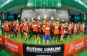 Audisi Umum Djarum Beasiswa Bulutangkis 2015