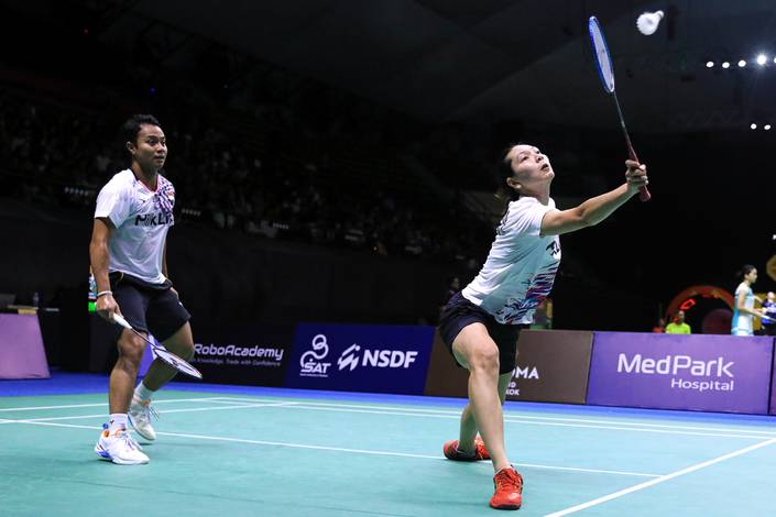 Rehan Naufal Kusharjanto/Gloria Emanuelle Widjaja (Humas PP PBSI) Rehan Naufal Kusharjanto/Gloria Emanuelle Widjaja (Humas PP PBSI)